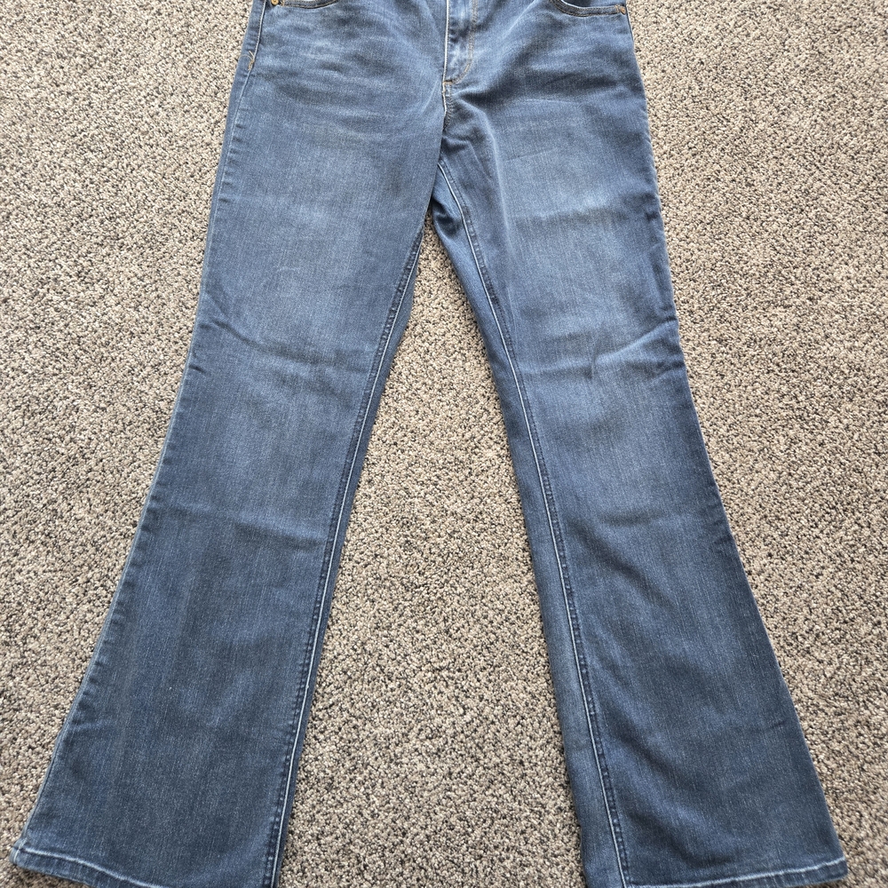 Democracy Flare Jeans in Classic Blue